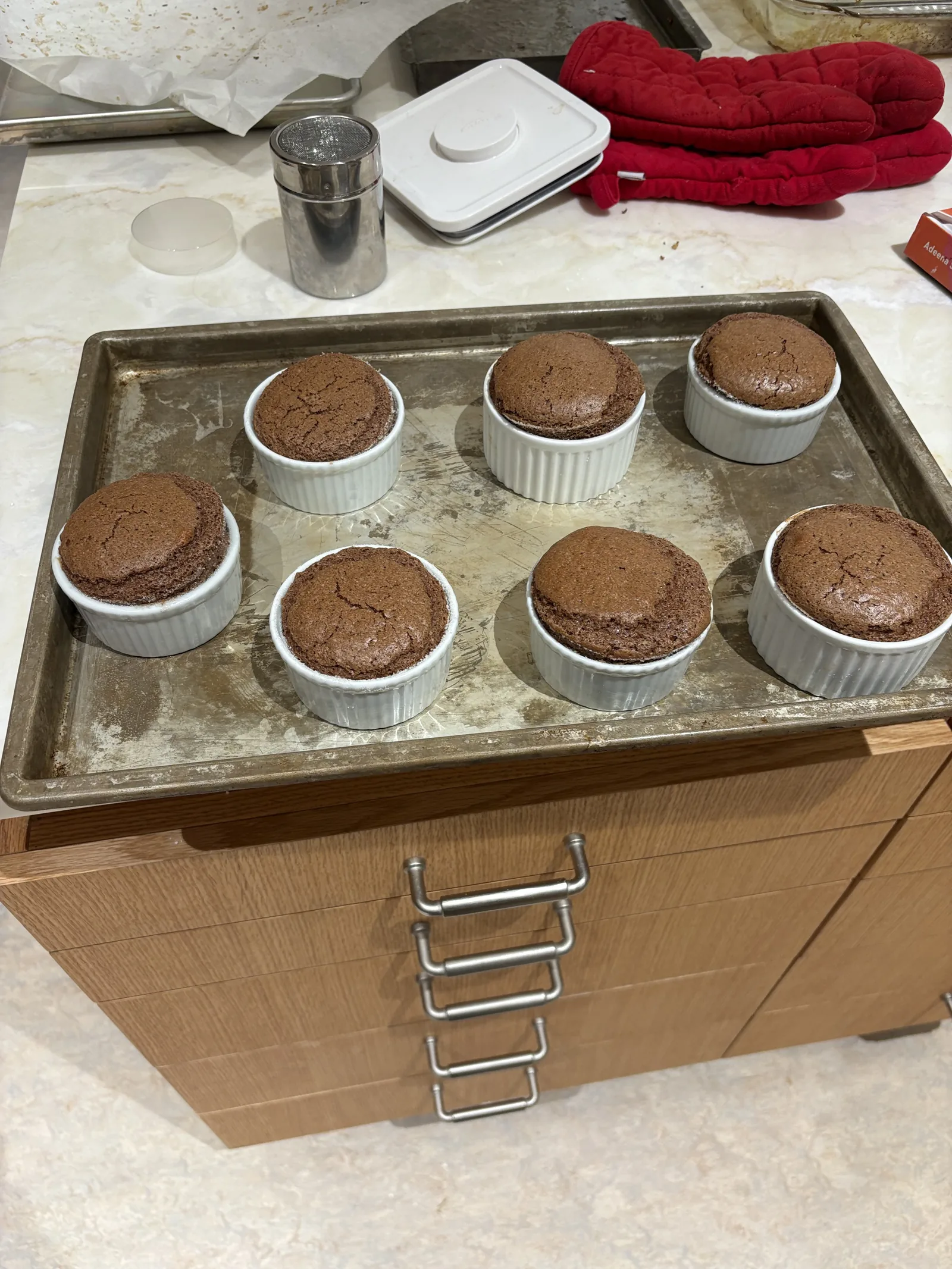 Chocolate soufflé